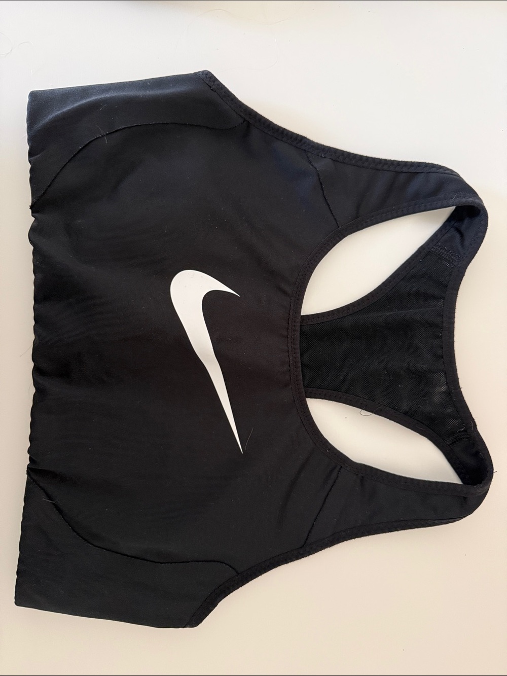 Nike Black Sports Bra with Mesh Back
